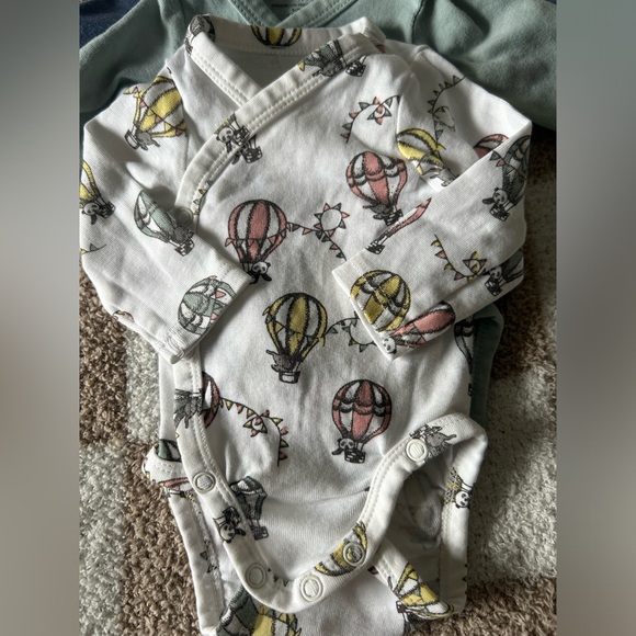 Long Sleeve Wrap over bodysuits - Picture 5 of 5